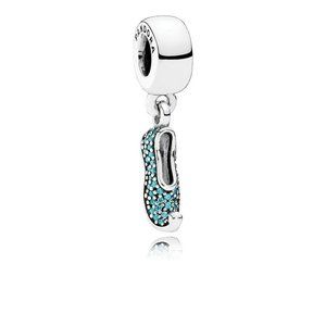 Pandora Disney Jasmine Sparkling Slipper CZ Charm